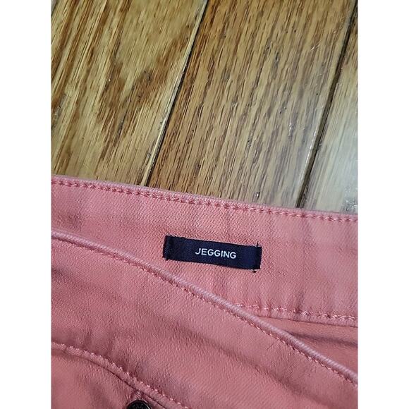 Talbots Simply Flattering Collection Denim Jean Jegging Size 10 Pink - Picture 9 of 10